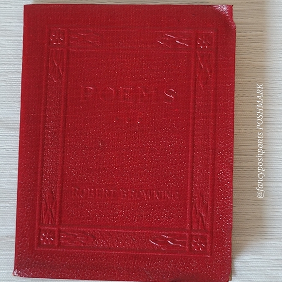 LUXART & LITTLE, MINIATURE LIBRARY lot of 5 vintage books red - Picture 7 of 15